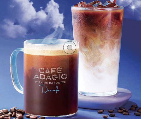 파리바게뜨 자체 커피 브랜드인 ‘카페 아다지오’의 디카페인 커피 ‘카페 아다지오 디카페인’.