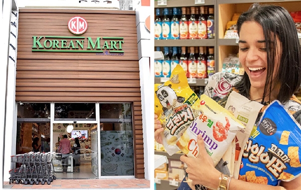 농수산식품유통공사 지원으로 한국식품 유통기업에서 산토도밍고 시내에 일반 소비자를 대상으로 한국식품 안테나숍인 ‘코리안 마트’를 오픈했다. 사진=코리안 마트 인스타그램