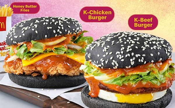 필리핀 맥도날드에서 출시한 한식 퓨전 버거인 K-Burger. 사진=필리핀 맥도날드 홈페이지