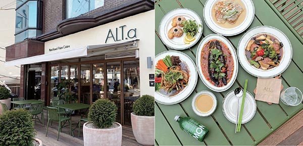 식물성 대체식품 전문기업 알티스트는 지난 4월 서울 용산구에 비건전문 레스토랑 알트에이를 오픈했다.